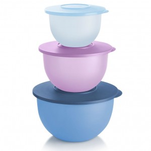 Tupperware Impressions Classic Bowl Set White Serveware | 25947-VDAR