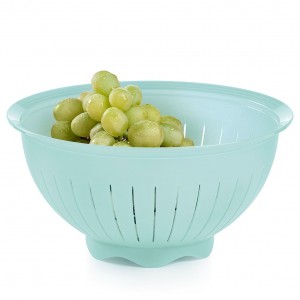 Tupperware Impressions Colander Turquoise Kitchen Tools | 21974-OFAL