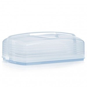 Tupperware Rectangular Cake Taker White Baking | 50479-GLVU