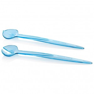 Tupperware Sheerly Elegant Serving Spoons Azure Serveware | 21864-ALMD