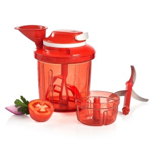 Tupperware Supersonic Chopper System Kitchen Tools | 35697-SVIN