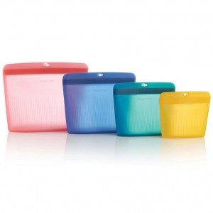 Tupperware The Ultimate Silicone Stand-up Bag Set Freezer Storage | 32186-IXCQ