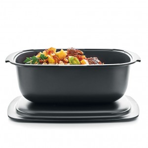 Tupperware Ultrapro 6-qt./5.7 L Roasting Pan With Cover Microwave Cooking | 43697-LDGU