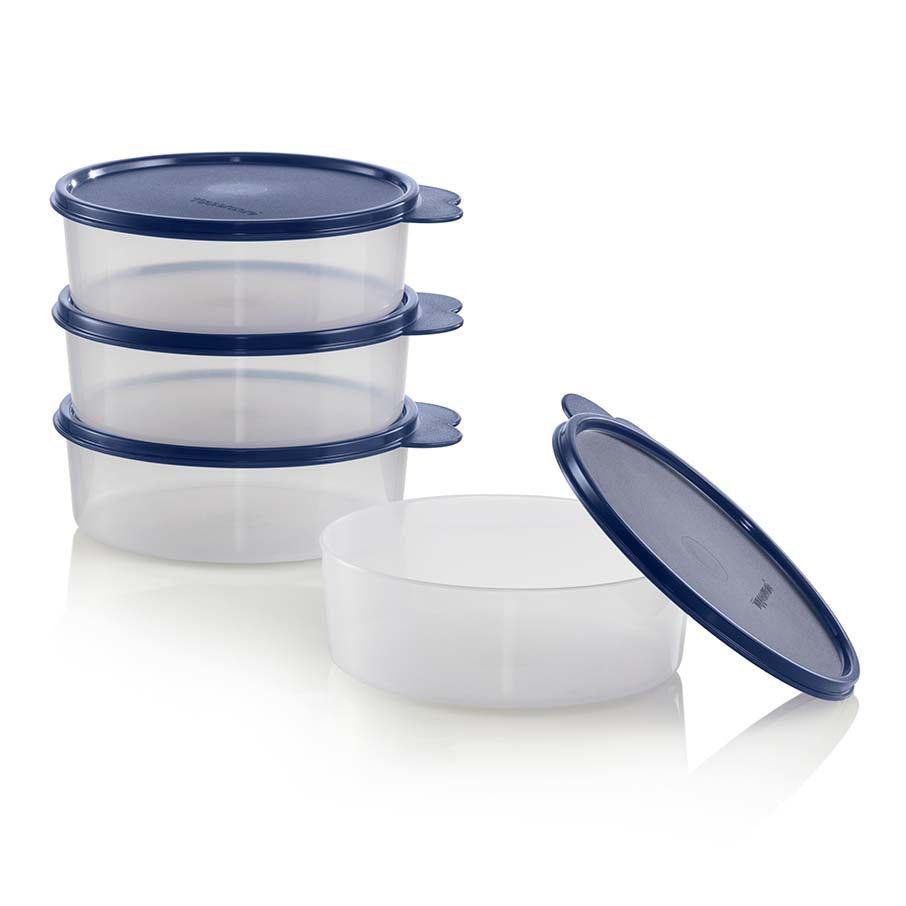 Tupperware Big Wonders Large Bowls Arctic Night Refrigerator Storage | 98073-ZEFY