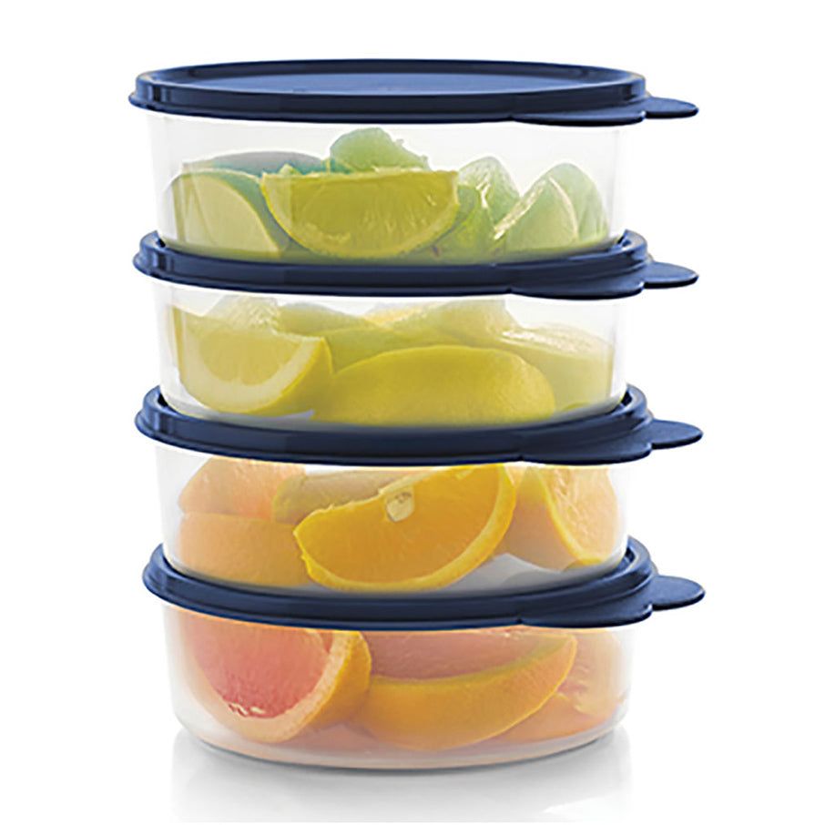 Tupperware Big Wonders Large Bowls Arctic Night Refrigerator Storage | 98073-ZEFY