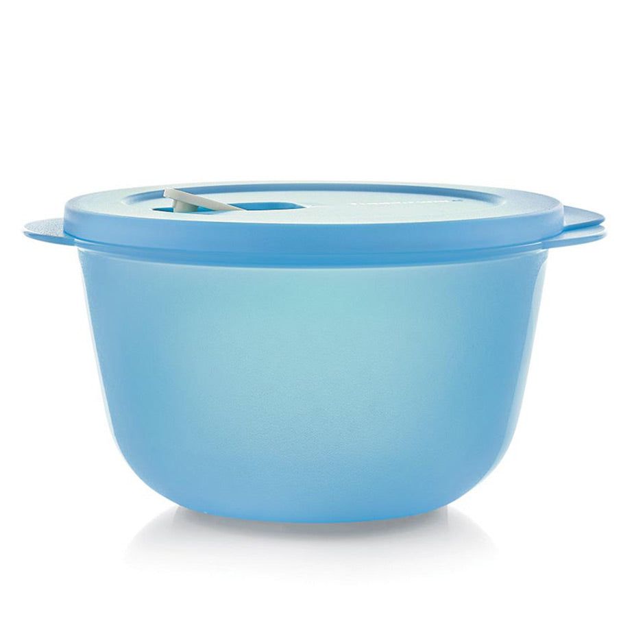 Tupperware Crystalwave Plus 7-cup/1.8 L Round Cobalt Microwave Reheatable | 84295-DXIF