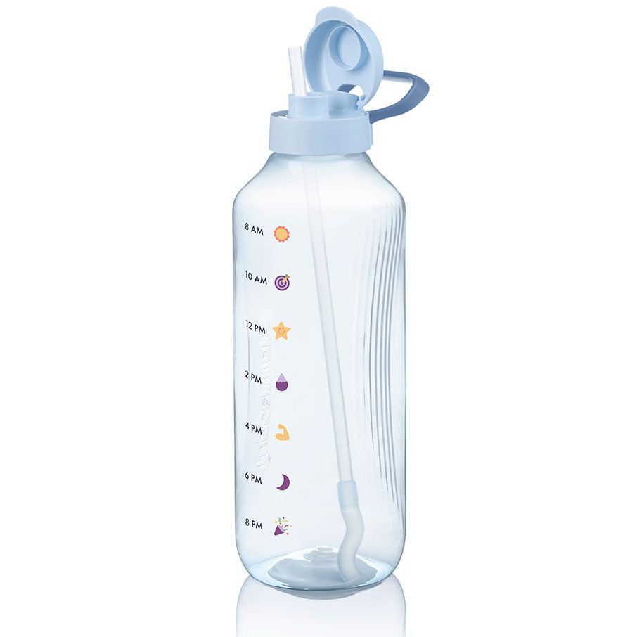 Tupperware Eco+ Aquavibe Bottle White Waterflessen | 59418-WVKO