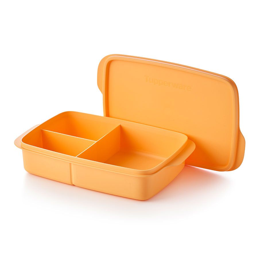 Tupperware Eco+ Lunch-it Large Container sOrange Taffy Lunch and Snacks | 64235-IACD