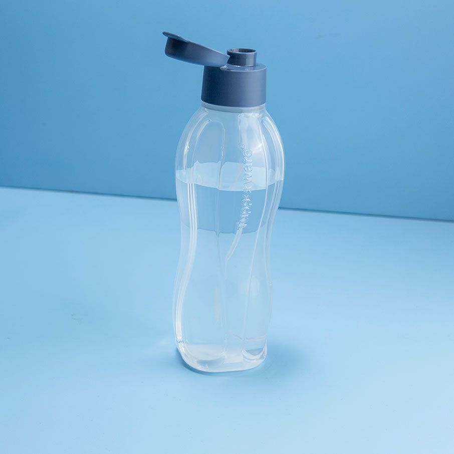 Tupperware Eco+ Medium Bottle Blue Waterflessen | 92508-WCUV