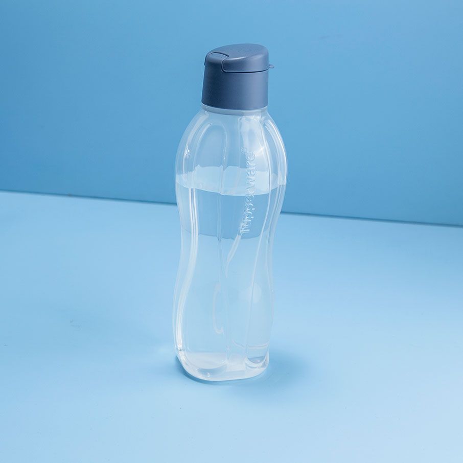 Tupperware Eco+ Medium Bottle Blue Waterflessen | 92508-WCUV