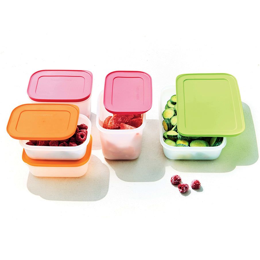 Tupperware Freezer Mates Plus Medium Shallow Freezer Storage | 78549-QPXI