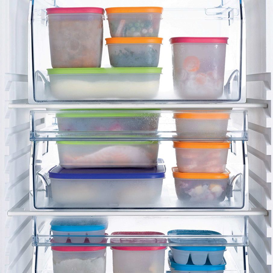 Tupperware Freezer Mates Plus Medium Shallow Freezer Storage | 78549-QPXI