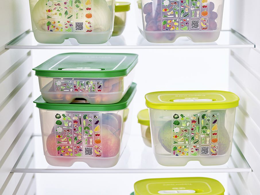 Tupperware Fridgesmart 4-pc. Starter Set Green / Deep Refrigerator Storage | 80156-WYFS