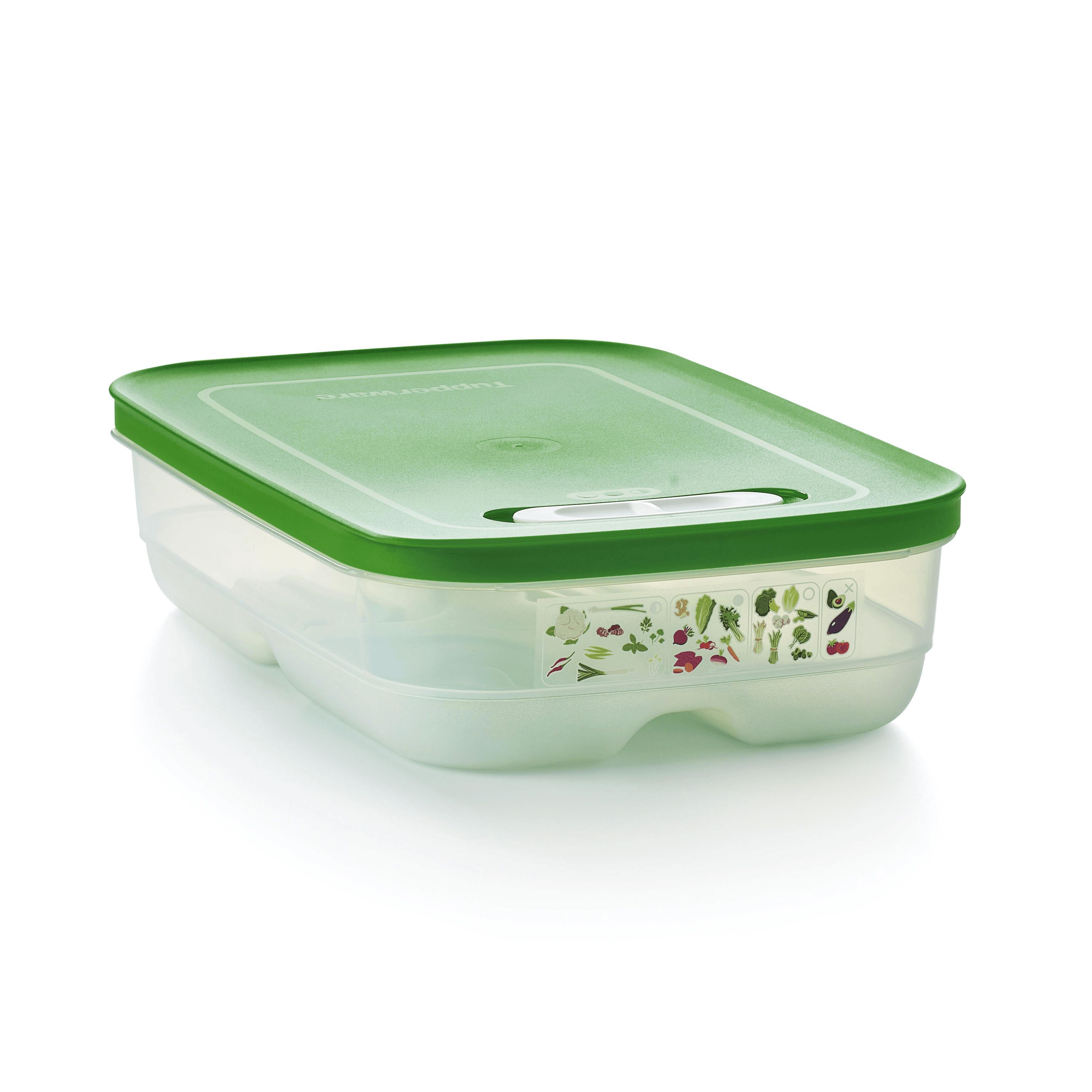 Tupperware Fridgesmart Medium Green Refrigerator Storage | 89150-TDKR