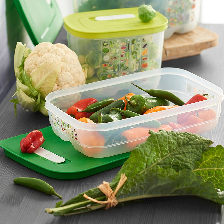 Tupperware Fridgesmart Medium Green Refrigerator Storage | 89150-TDKR