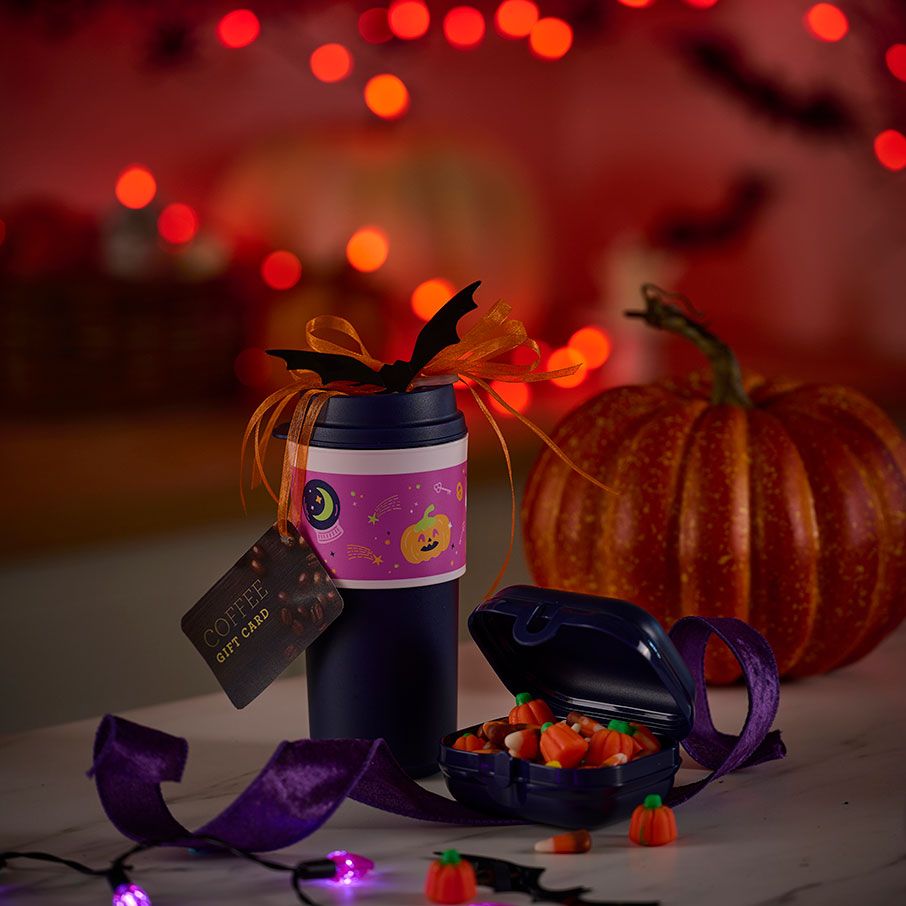 Tupperware Halloween Beverage And Bites Set Navy Lunch and Snacks | 91750-EYWH