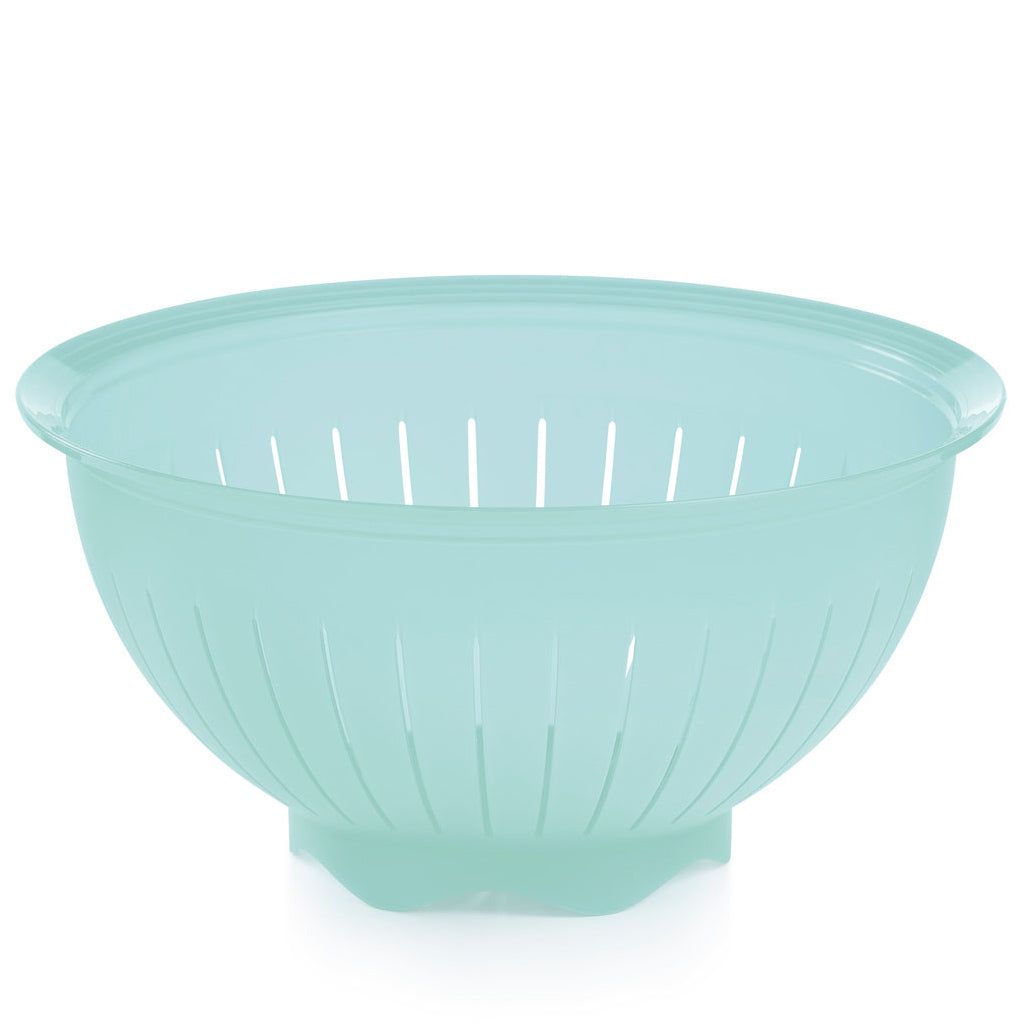 Tupperware Impressions Colander Turquoise Kitchen Tools | 21974-OFAL