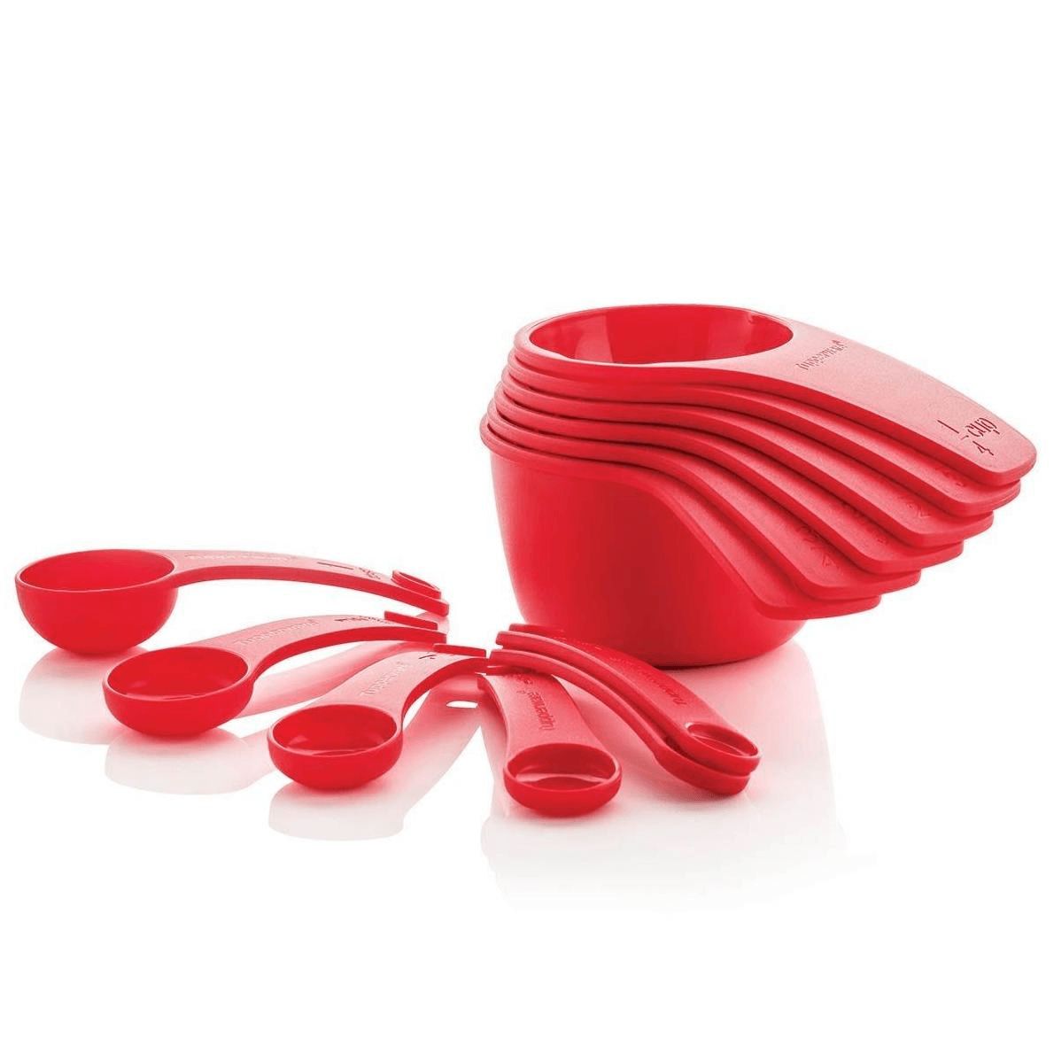 Tupperware Measuring Mates Set Chili Mixing Bowls and Measuring | 27540-TINX