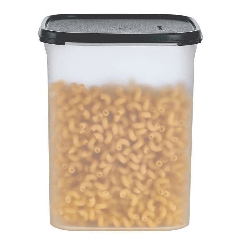 Tupperware Modular Mates Square 4 Black Dry Storage | 51830-XBEA