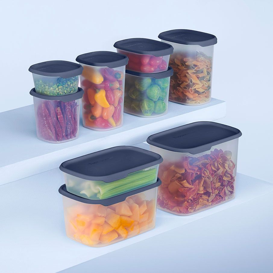 Tupperware One Touch Fresh Get It All Set Nocturnal Sea Refrigerator Storage | 18204-DXBK