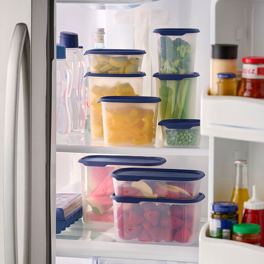 Tupperware One Touch Fresh Small Square 1 1/2-cup/370 Ml Nocturnal Sea Refrigerator Storage | 69380-ILDS