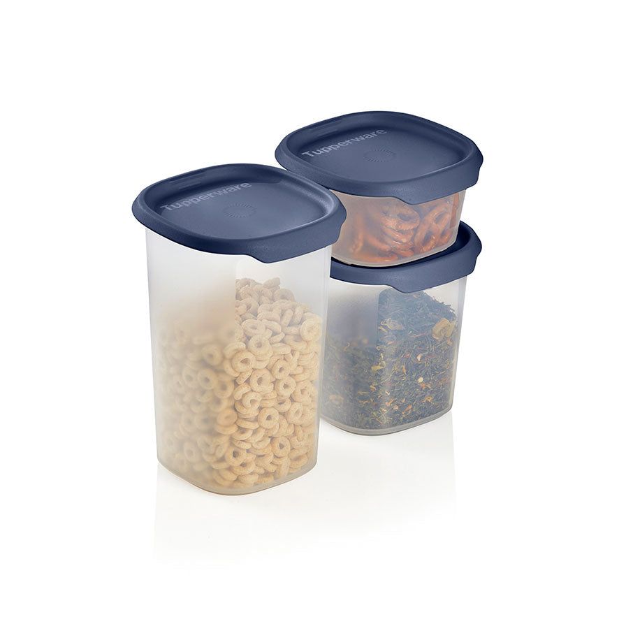 Tupperware One Touch Fresh Small Square 1 1/2-cup/370 Ml Nocturnal Sea Refrigerator Storage | 69380-ILDS