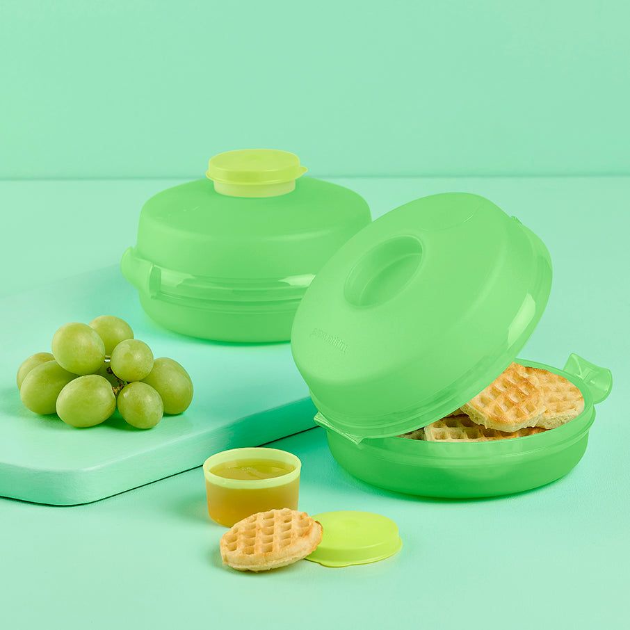 Tupperware Round Keepers Lunch and Snacks | 26175-YELU