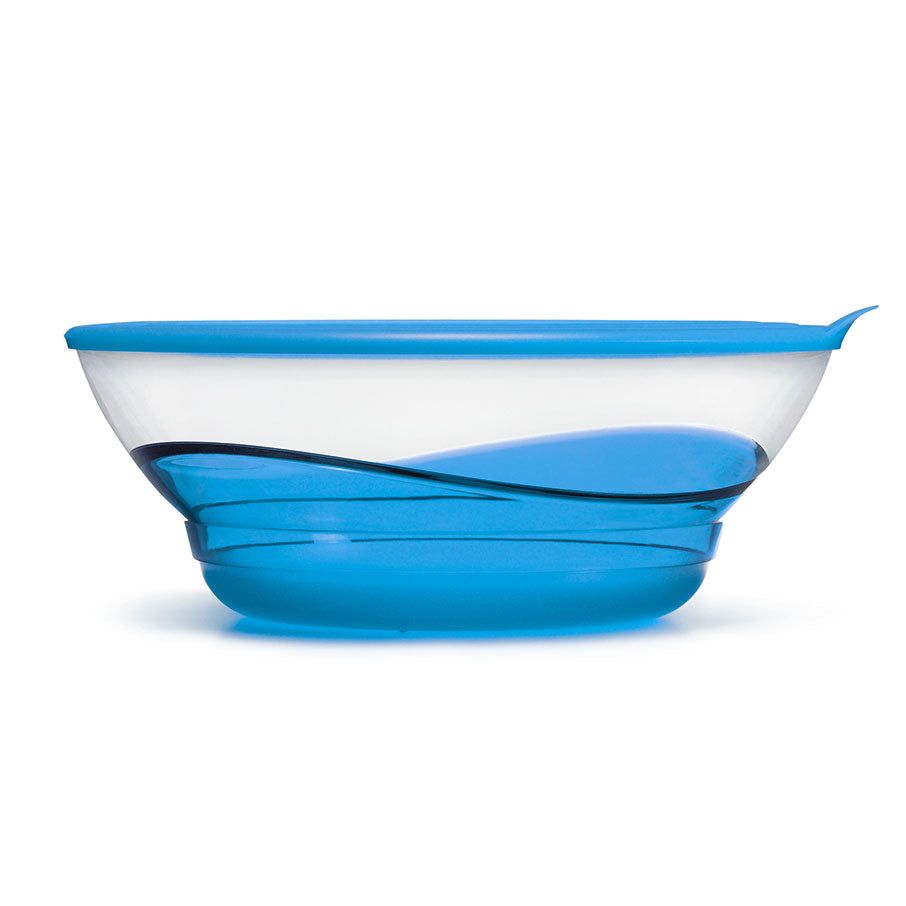 Tupperware Sheerly Elegant Large Bowl Azure Serveware | 68792-EMVY