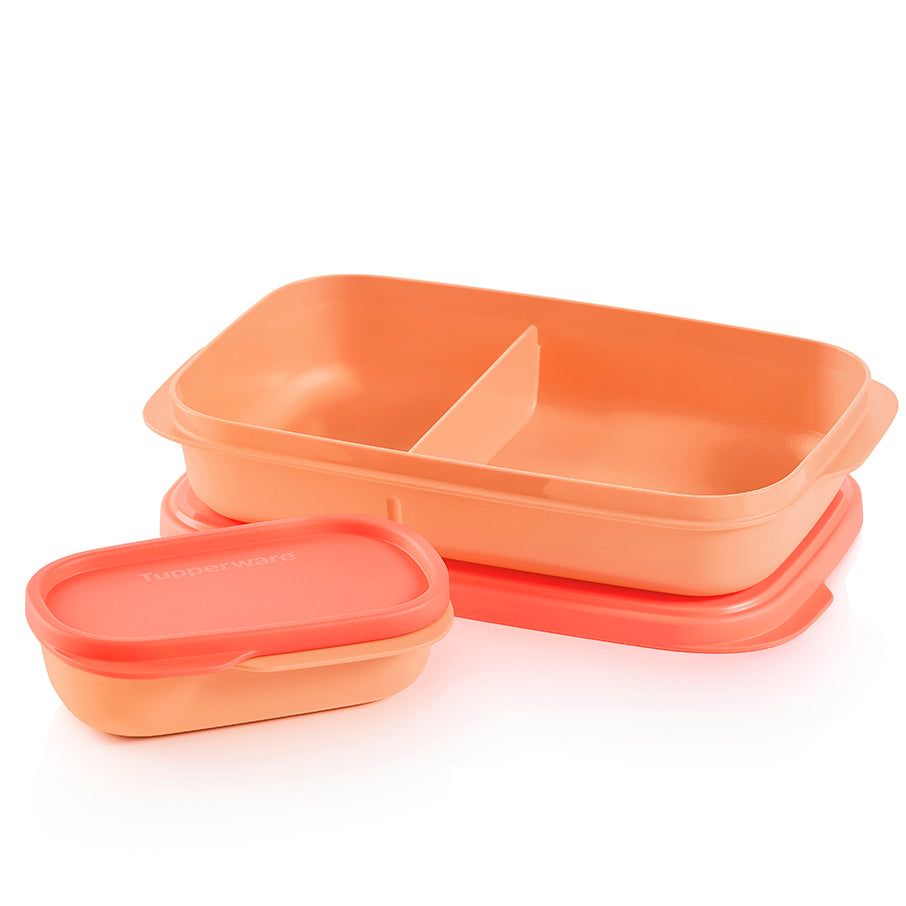 Tupperware Slim Lunch Container Cosy Rosy Lunch and Snacks | 37125-TAEV