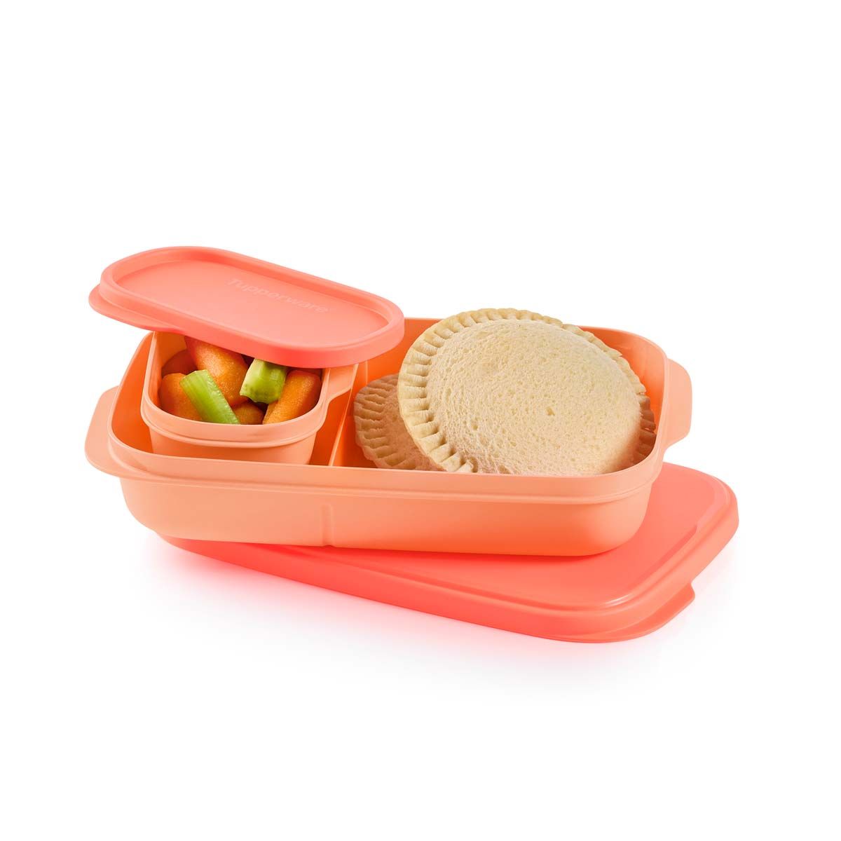 Tupperware Slim Lunch Container Cosy Rosy Lunch and Snacks | 37125-TAEV