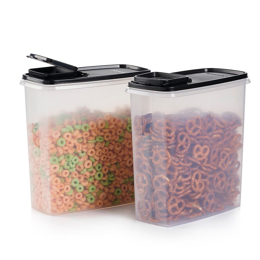 Tupperware Super Cereal Storers Black Dry Storage | 08925-LTJU