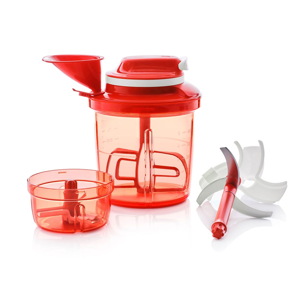 Tupperware Supersonic Chopper System Kitchen Tools | 35697-SVIN