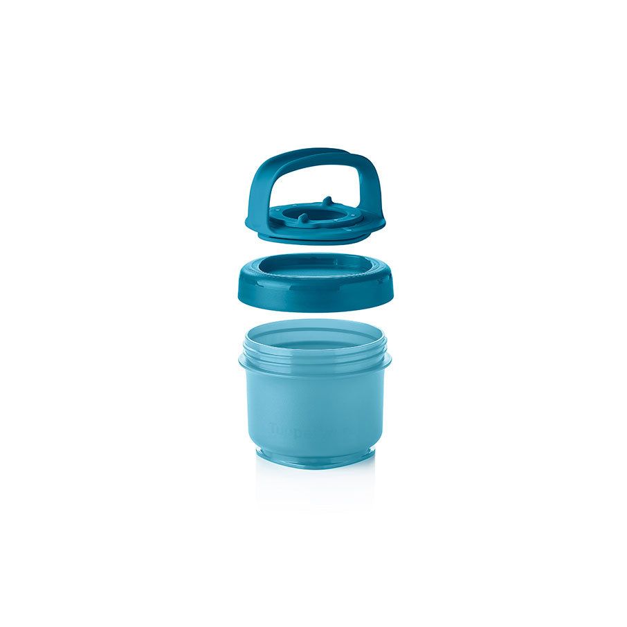 Tupperware Twist N Stack Set Peacock Lunch and Snacks | 37285-WXFP