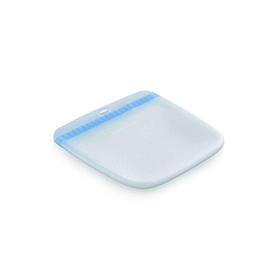 Tupperware Ultimate Silicone Slim Bag Medium Turquoise Lunch and Snacks | 21903-SYPU