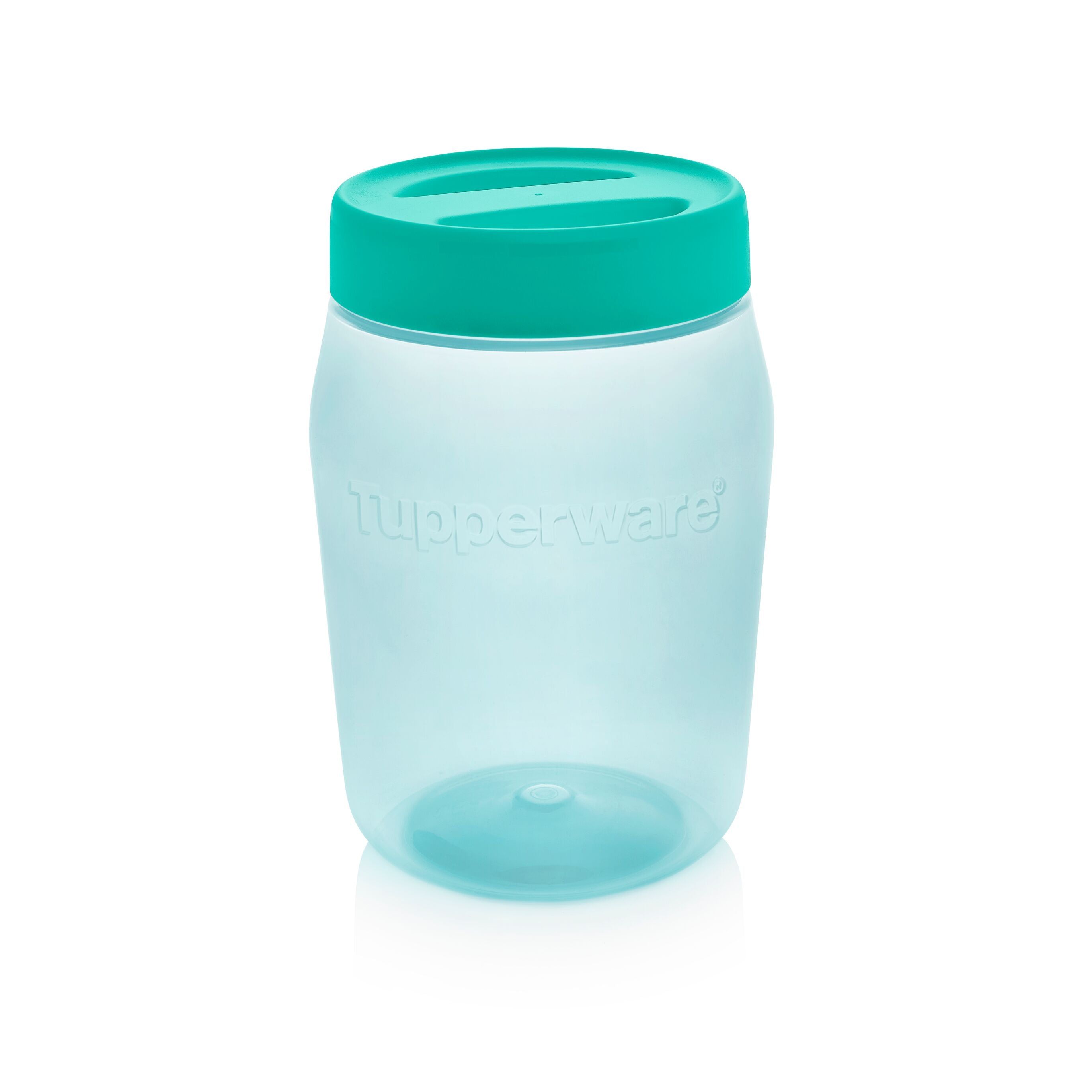 Tupperware Universal Jar 1.5-qt/1.5l With Simple Cover Turquoise Dry Storage | 34970-MDOX