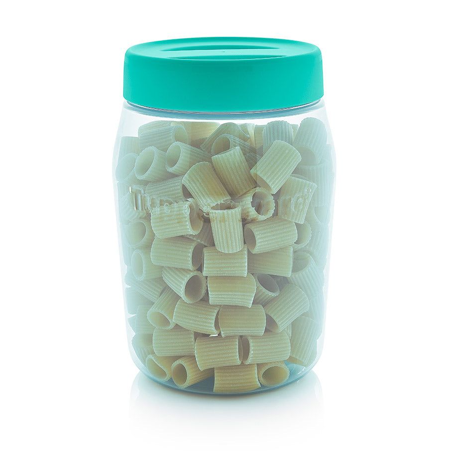 Tupperware Universal Jar 1.5-qt/1.5l With Simple Cover Turquoise Dry Storage | 34970-MDOX